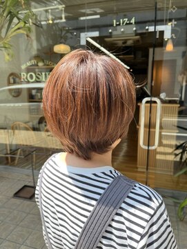 ロジエ(ROSIER) 丸みショートレイヤー
