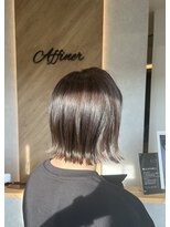 アフィネ ヘアライフデザイン(Affiner HAIR LIFE DESIGN)&nbsp;外ハネボブ