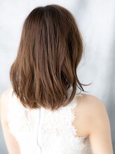 ヘアーリゾートパル(HAIR RESORT PAL) アンニュイなセミウェット髪質改善くせ毛風セミディa天王台
