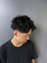 グリーディーフォックス 三軒茶屋(GreedyFOX)&nbsp;三軒茶屋波巻き/マッシュパーマ/ウルフ/ハイライト<理容室>