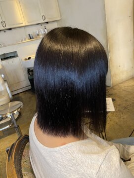 髪質改善と縮毛矯正の専門店 サンティエ(scintiller) 【髪質改善】弱酸性縮毛矯正