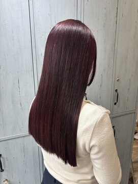 シュシュバイジャガラ 千葉駅北口店(chou chou byJAGARA) ワインレッド【chouchou千葉・千葉駅】