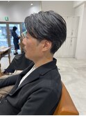 マッシュ短髪ツーブロックモテる束感モテ髪イケメン黒髪ビジネス