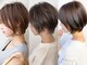 ブリリアントヘアー 下関長府(brilliant hair)の写真/意外と多い若白髪に悩む大人女性へ負担を最小限に抑え頭皮＋髪に優しい薬剤を使用した透明感のある色味へ★