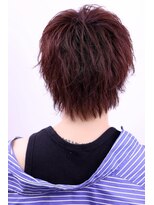 リップスヘアー 銀座(LIPPS hair)&nbsp;レッドブラウンマッシュ