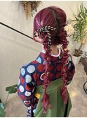 着付け、ヘアセット