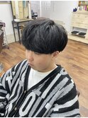 メンズ 刈り上げマッシュ