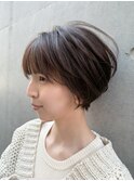 ●杉浦イメチェン外ハネボブ美髪ワイドバングレイヤーショート5