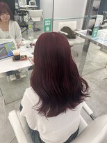 ブラウン(Brown) 韓国風チェリーレッド♪