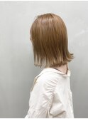 【ANGELICA望月】大人かわいい 切りっぱなし外ハネボブ