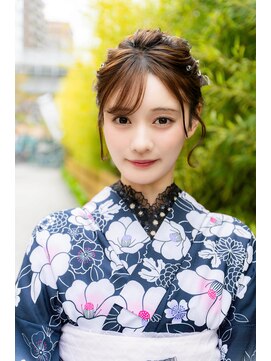 バサラ 池袋店(VASARA) 高めアップスタイル♪着物ヘア/浴衣ヘア/卒業式ヘア/成人式ヘア