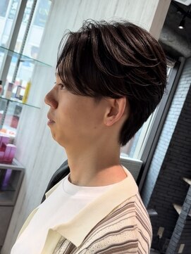 アクシー ヘアーアンドメイク(AXY HAIR&MAKE) 新宿シャドウパーマ曲がる縮毛矯正スパイラル