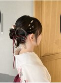 ねじりヘアセット