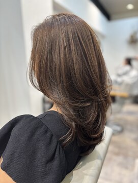 ゼン ネオ(Zen Neo) 【髪質改善】レイヤーカット　グレージュカラー