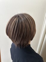 レイフィールド はません店 白髪ぼかしハイライト