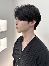 エダメ(EDAME)&nbsp;【メンズパーマ】韓国ヘア/メンズセンターパート