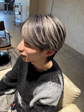 クラン バイ ナチュラル(clan by Natural) メンズバレイヤージュ/ブリーチカラー/メンズカット/髪質改善