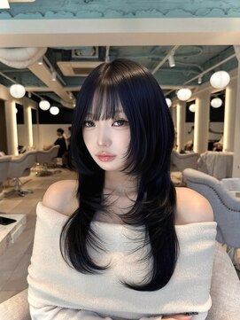 マインバイアフロートギンザ(MYNE by AFLOAT GINZA) バタフライレイヤー/ハッシュカット/ハイレイヤー/ウルフカット