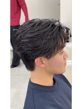 ゴールド 京都 三条(GOALD) シャドウパーマスパイラルツイスト刈り上げ