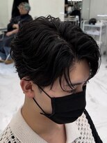 メンズヘアセンス 渋谷(MEN'S HAIR SENSE)&nbsp;ニュアンスパーマ/センターパート/メンズ/眉毛/フェザーパーマ