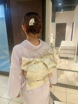 ソルビア ヘアセット(solvia)&nbsp;浴衣シニヨンアレンジ