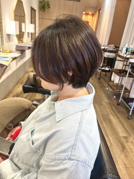 ナチュラルスポット(Natural Spot) ショートボブ×アッシュベージュ