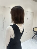 フレームプラス 天王寺あべの店(FRAME+) 切りっぱなしボブ