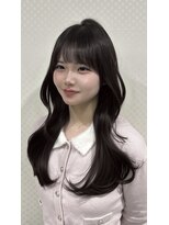 ラ ブレス なんばスカイオ(LaBless) 韓国レイヤーカット×外巻きスタイル