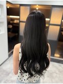 ロング　ダークラベンダー　髪質改善Period.松阪
