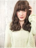 フェミニンウェーブ☆セミロング