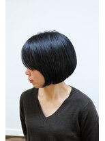 ミクマル(micmal)&nbsp;【micmal】伸ばしかけにも♪前髪丸みシルエットショートボブ