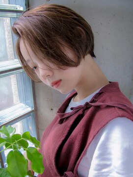 リリアン 表参道(relian) 前下がりかきあげバングショート☆relian