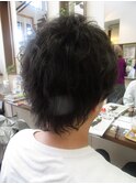 【見附・今町】くせ毛風緩めパーマヘア