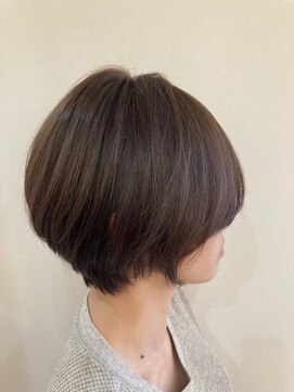 カームヘア 韮塚店(Calm hair) グレージュショート