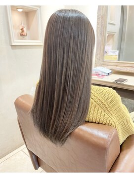 エイミーバイアフロート(amie  by afloat) 【haruka】ミルクティーグレージュ◎