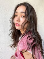 リベルテ銀座20代　オリーブブラウン×ふゆるわ巻き