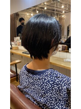 ヘアスペース リズム グリーン(Hair space Rizm green) 襟足改善ショート 30代40代50代60代