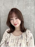 ヘルシースタイル、ショコラアッシュ、縮毛矯正、ストレート