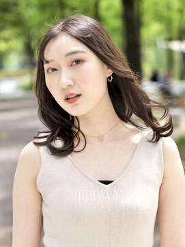 アパルトメント ジェシカ(l'appartement de Jessica) 大人上品な外はねセミディ