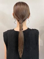 ジーナエス 札幌(Zina S)&nbsp;髪質改善＊スタイリッシュポニーテール＊美髪【Zina S 札幌】