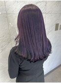 濃いめラベンダーの逆インナー☆