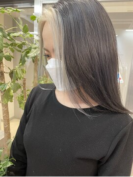 ジエクト ヴィシア(The Ect VIXIA) フェイスフレーミング/デザインカラー/グレージュカラーホワイト