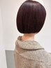 【New!】カット＋ツヤ髪再生シルクカラー　￥16500