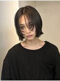 =メンズボブ/スパイキーショート/ニュアンスパーマ／MEN’S HAIR