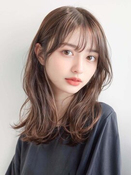 トゥルース 上野店(TRUTH) #ミディアムヘア#顔まわりカット#サイドバング
