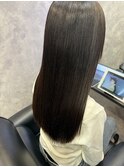 艶髪ロング縮毛矯正