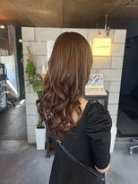 ファスナー(fustener)&nbsp;ロング × ベージュ