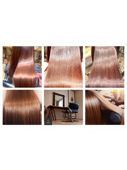 「縮毛矯正の達人」とも称され、艶を追い求める技術力がウリ。癖毛や加齢に伴う髪の悩みに特化しています。