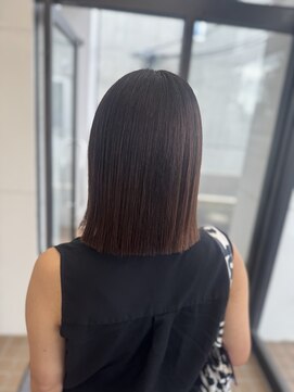 ベニ 仙台柳生店(BENI) 切りっぱなしボブ