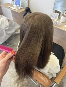 シェノン 武庫之荘(CHAINON) ハーフブリーチで作るミルティーベージュ